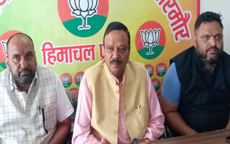 डीजल पर वैट बढ़ोतरी वापिस ले कांग्रेस सरकार- भाजपा