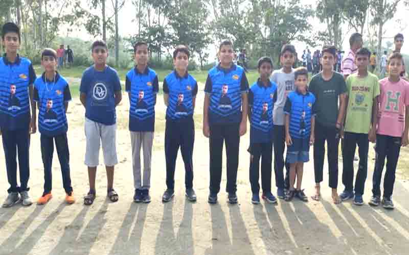 ग्राम पंचायत प्रीमियर लीग में खेला गया पहला क्वार्टर फाइनल मैच