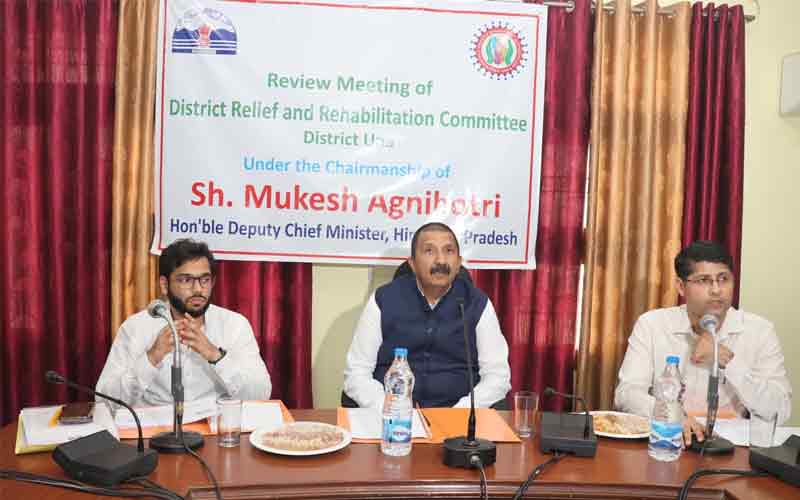 जिला में भारी बारिश से 186.83 करोड़ रुपए के नुक्सान का आंकलन
