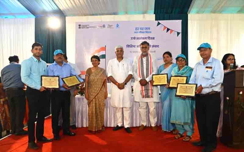 सिरमौर व ऊना जिला के 4 लोगों ने जल जीवन मिशन के तहत दिल्ली में आयोजित संवाद कार्यक्रम में लिया भाग