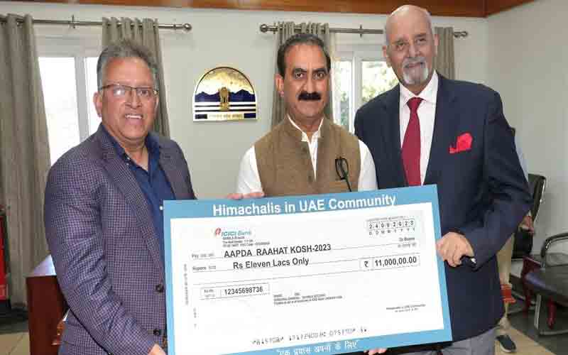 मुख्यमंत्री ने यूएई के प्रवासी हिमाचलियों को निवेश के लिए किया आमंत्रित