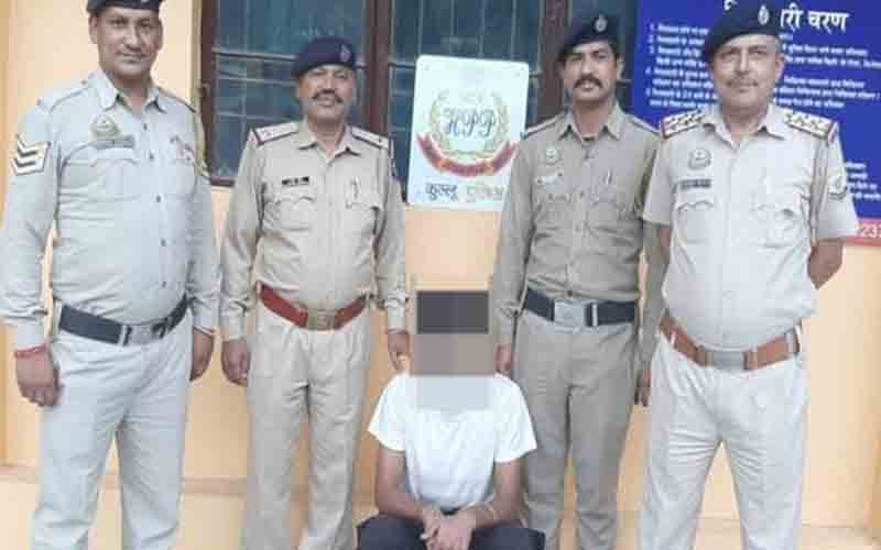 गश्त के दौरान पंजाब के 32 वर्षीय युवक से बरामद किया चिट्टा, गिरफ्तार