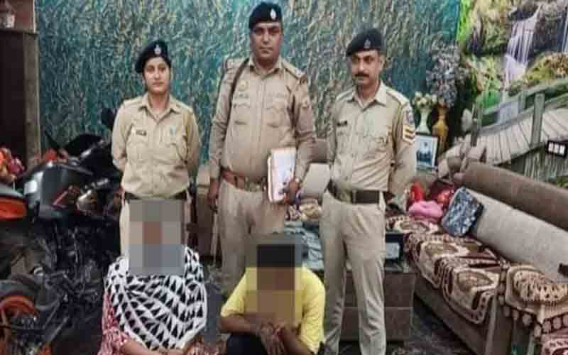 घर पर दबिश कर चिट्टे सहित गिरफ्तार किए भाई-बहन