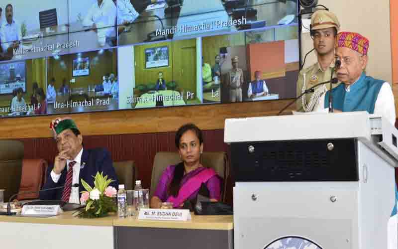 राज्यपाल ने शिमला में आयोजित “आयुष्मान भव राज्य स्तरीय कार्यक्रम” की करी अध्यक्षता