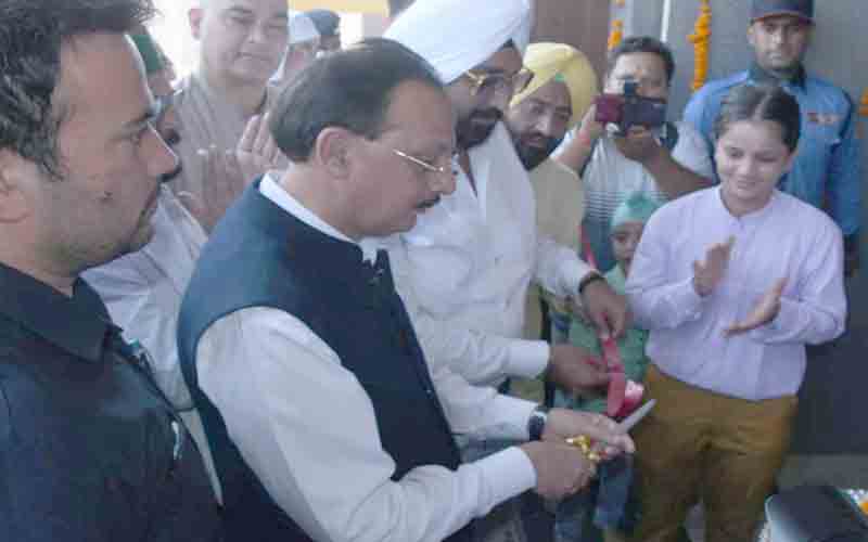 गुरू की नगरी पांवटा साहिब तेजी से विकसित हो रहा है- हर्षवर्धन चौहान