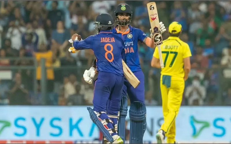 भारत ने ऑस्ट्रेलिया को पहले वनडे में पांच विकेट से हराकर की जीत हासिल