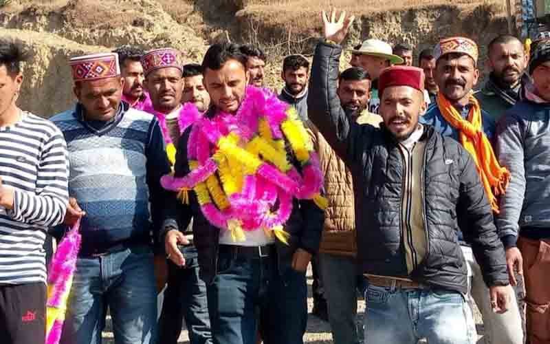 मनोज ठाकुर बने दूसरी बार भारतीय जनता युवा मोर्चा के अध्यक्ष, पार्टी के वरिष्ठ नेताओं का जताया आभार