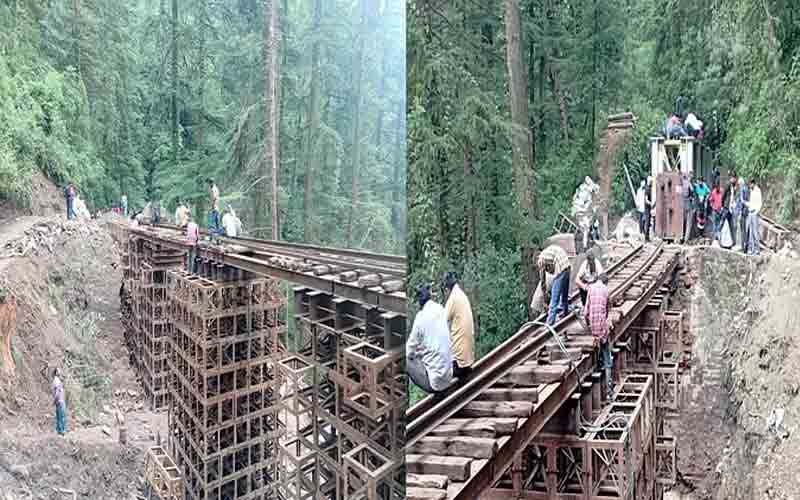 रेलवे ट्रैक पर शिमला तक इस दिन से शुरू होगी ट्रेन की आवाजाही…..