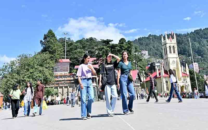 हिमाचल में अभी बारिश के आसार नहीं, इस दिन तक रहेगा मौसम साफ……..