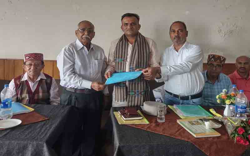 राज्य सहकारी बैंक सेवानिवृत कर्मचारी कल्याण संघ सिरमौर इकाई की बैठक हुई संपन्न