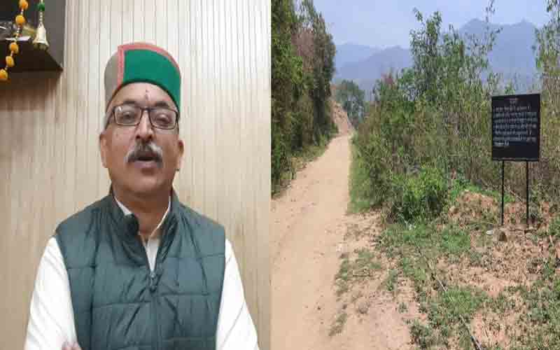 सुरंग से पहले नाहन को बनाकर देंगे अल्टरनेट बाईपास- अजय सोलंकी