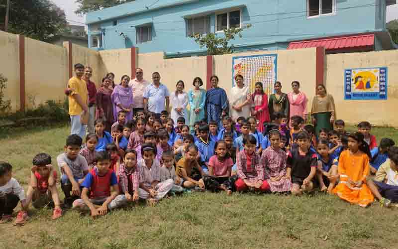 रा. प्रा.पा. पूर्बिया मोहल्ला में आयोजित हुई केंद्र स्तरीय खेलकूद प्रतियोगिता