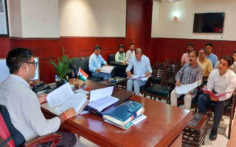 सार्वजनिक वितरण प्रणाली की त्रैमासिक समीक्षा बैठक आयोजित