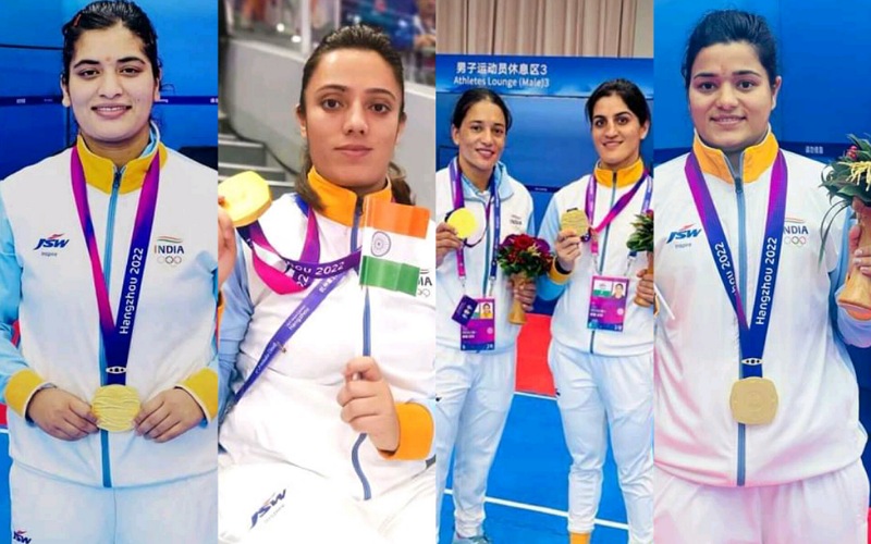 एशियन खेलों में स्वर्ण पदक विजेता हिमाचली खिलाड़ियों को 15-15 लाख रुपए देगी प्रदेश सरकार