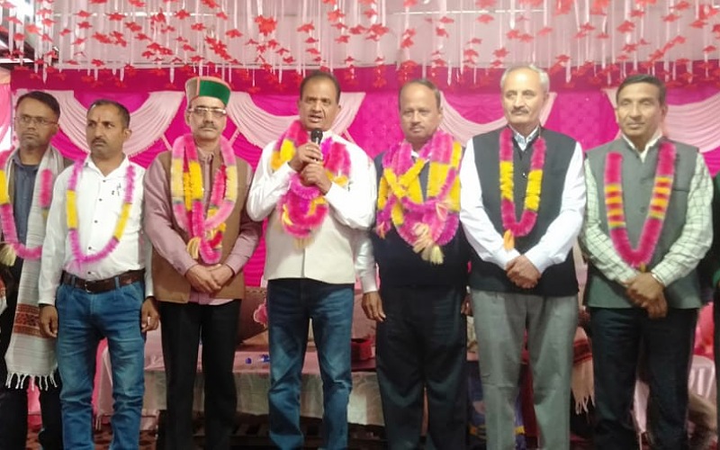 जिला सिरमौर कोली समाज ने रतन कश्यप को बनाया जिला अध्यक्ष