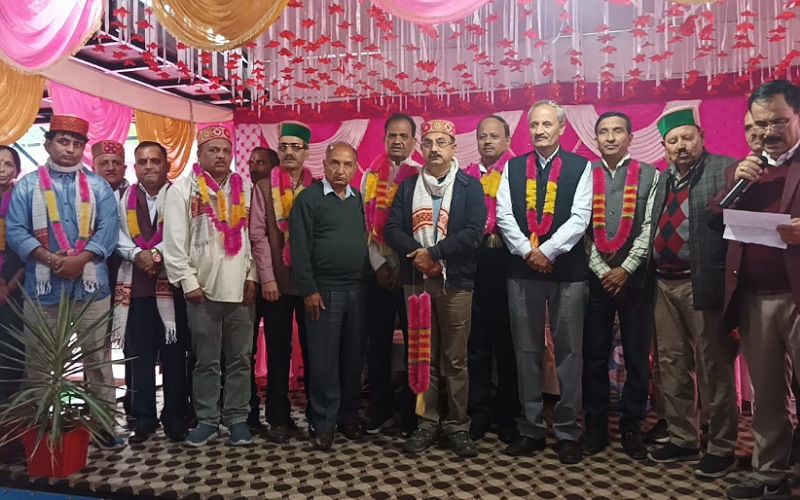 प्रदेश अध्यक्ष की मौजूदगी में कोली समाज सिरमौर की कार्यकारिणी गठित