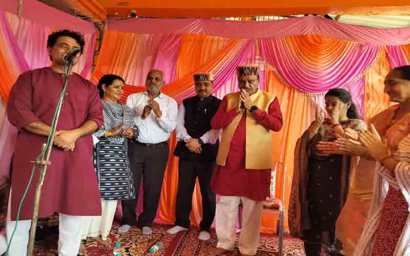 “मेरी माटी मेरा देश” कार्यक्रम के तहत खंड स्तर पर किया कलश यात्रा का आयोजन