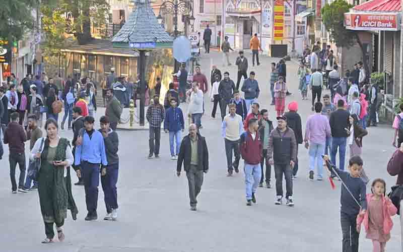 नवरात्र खत्म होते ही शिमला का रुख करने लगे सैलानी, अगले वीकेंड के लिए एडवांस बुकिंग जारी