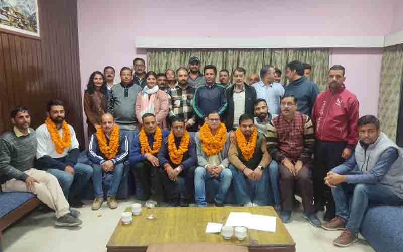 अराजपत्रित कर्मचारी महासंघ (शहरी इकाई ) के प्रधान मुकेश तो उप प्रधान बने हरबंस लाल