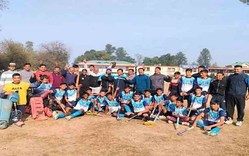 12 साल बाद राज्य स्तरीय खेलकूद प्रतियोगिता में बिलासपुर बना हॉकी का चैंपियन