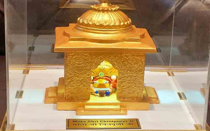 अब श्रद्धालु भी खरीद सकेंगे माता श्री चिंतपूर्णी का थ्री डी मॉडल स्मृति चिन्ह
