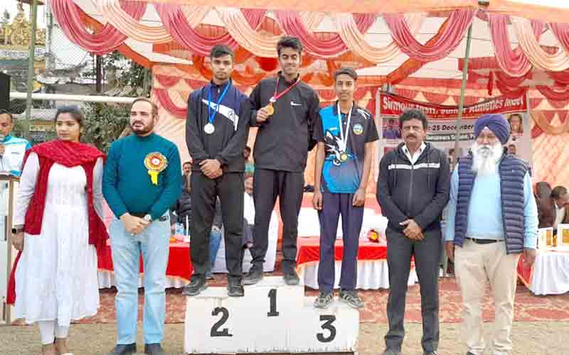 राज्य स्तरीय एथलीट मीट में करियर अकादमी के छात्र खिलाड़ियों का हुआ चयन
