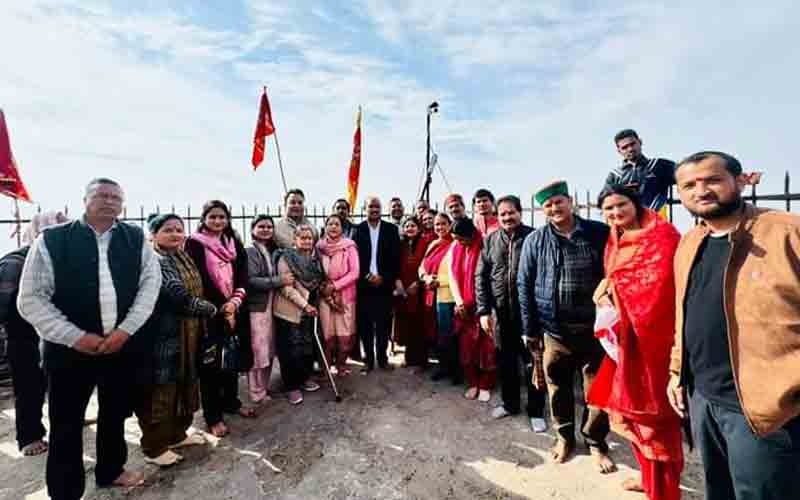 50 लाख से होगा माता आशापुरी मंदिर का जीर्णोद्धार- यादविंदर गोमा