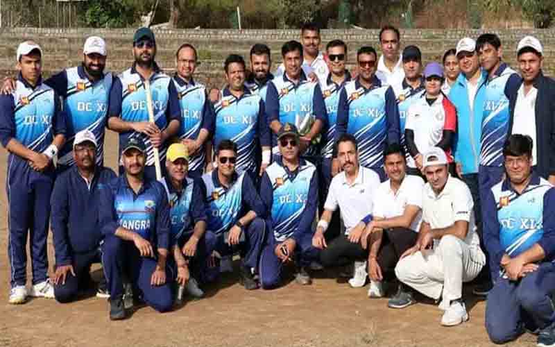 डीसी इलेवन ने एसपी इलेवन को 73 रनों से किया पराजित
