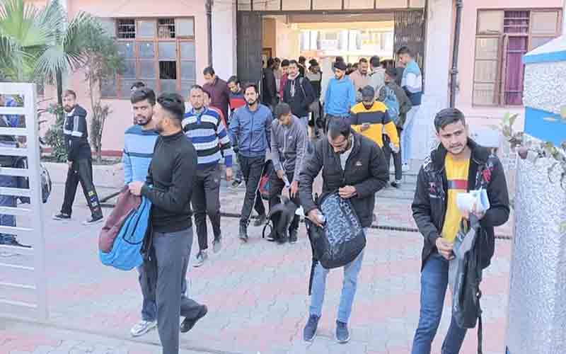 हिमाचल के 148 केंद्रों में इतने अभ्यर्थियों ने दी कंडक्टर भर्ती की लिखित परीक्षा……