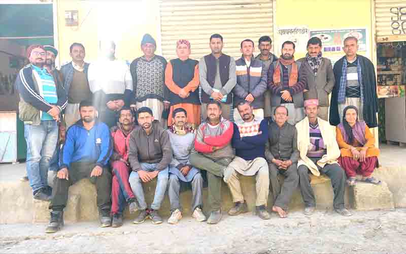 गताधार में भाजपा कार्यकर्ताओं की विशेष बैठक हुई आयोजित