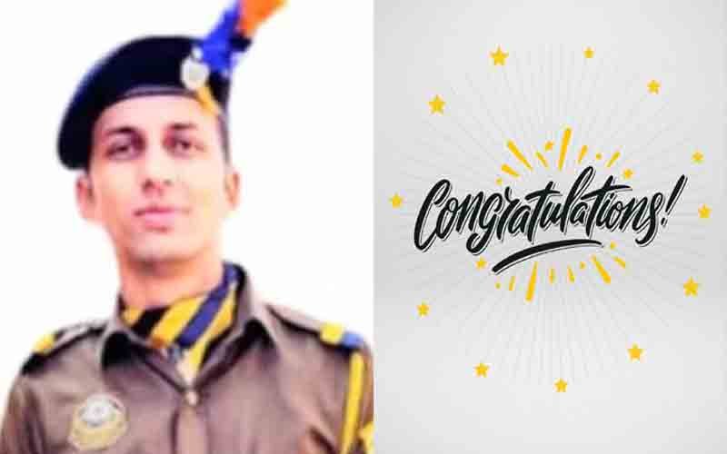 हिमाचल पुलिस में कांस्टेबल के पद पर तैनात सिरमौर के शुभम शर्मा बने अनुभाग अधिकारी