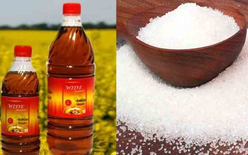 राशन डिपुओं में इतने रुपए सस्ता हुआ सरसों का तेल, चीनी हुई महंगी….