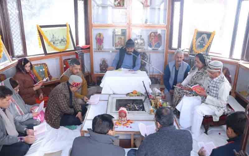 प्राण प्रतिष्ठा समारोह के अवसर पर राजभवन में सुंदरकांड पाठ का हुआ आयोजन