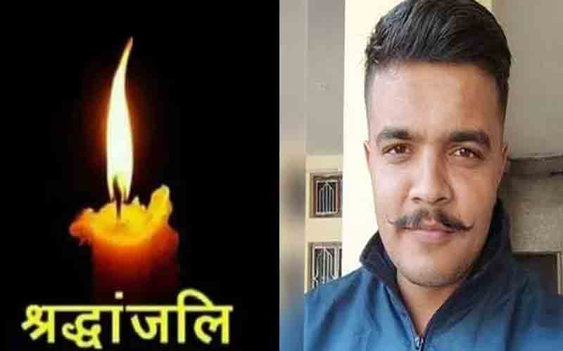 ड्यूटी के दौरान सड़क हादसे में आईटीबीपी के जवान की हुई मौत