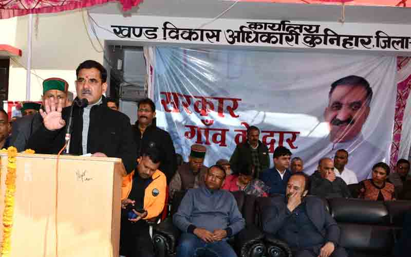 कुनिहार क्षेत्र में स्थान उपलब्ध होने पर निर्मित होगा आधुनिक सुविधा युक्त अस्पताल- संजय अवस्थी