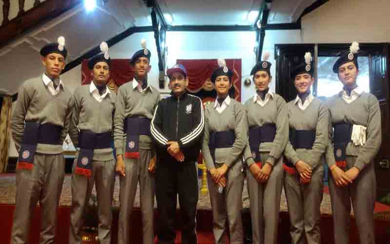 जिला सिरमौर के सात स्वयंसेवक शिमला में  गणतंत्र दिवस परेड में हुए शामिल