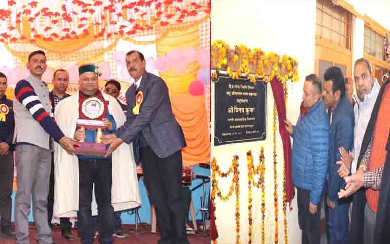 विनय कुमार ने बड़ग स्कूल के वार्षिक समारोह में बतौर मुख्य अतिथि लिया भाग