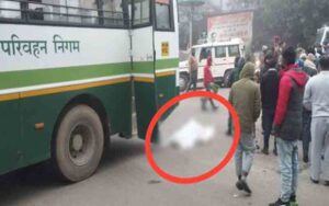 22 year old youth hit by HRTC bus, dies