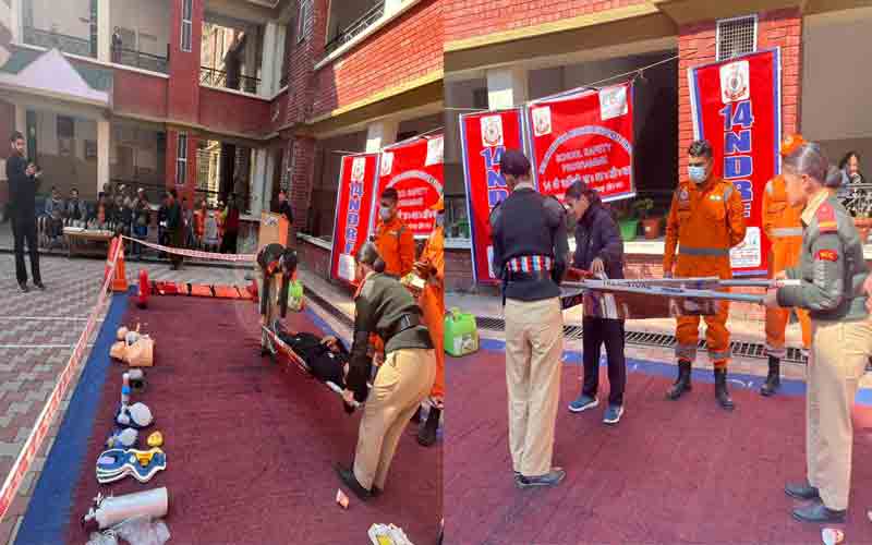 राजकीय महाविद्यालय राजगढ़ में आपदाओं पर सामुदायिक जागरूकता कार्यक्रम आयोजित