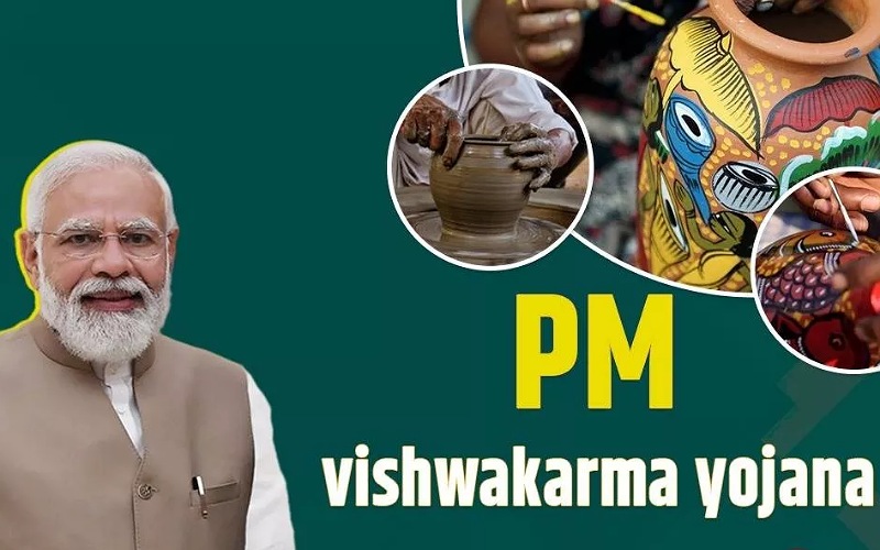 जिला में प्रधानमंत्री विश्वकर्मा योजना में 8850 आवेदन अनुमोदित