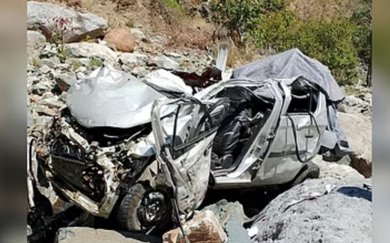 उत्तराखंड में गहरी खाई में गिरी कार, हिमाचल के 6 लोगों की दर्दनाक मौत