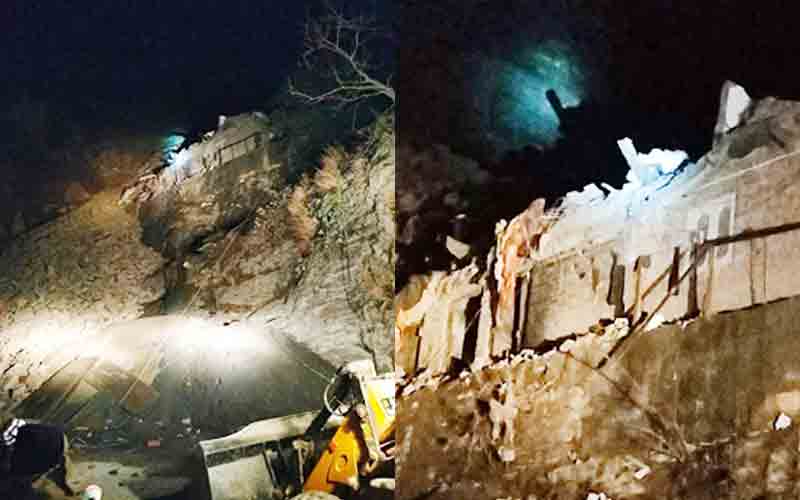 शिमला में भूस्खलन की चपेट में आने दो मजदूरों की हुई मौत