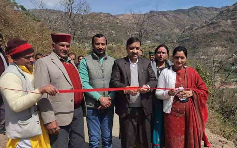 सांसद विधायक ने धार टिकरी पंचायत में किया संपर्क मार्ग का लोकार्पण व फुट ब्रिज का शिलान्यास