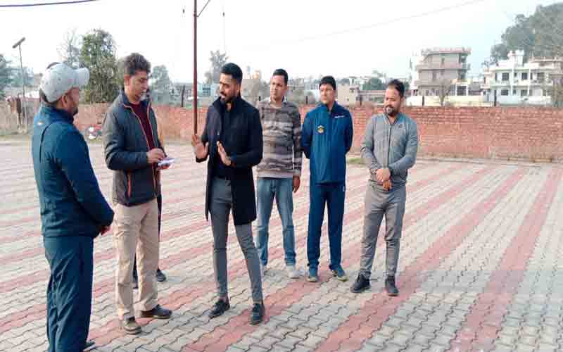 खिलाड़ियों की फिटनेस हेतू इंडोर स्टेडियम में बनाया जाएगा आधुनिक जिम- जतिन लाल
