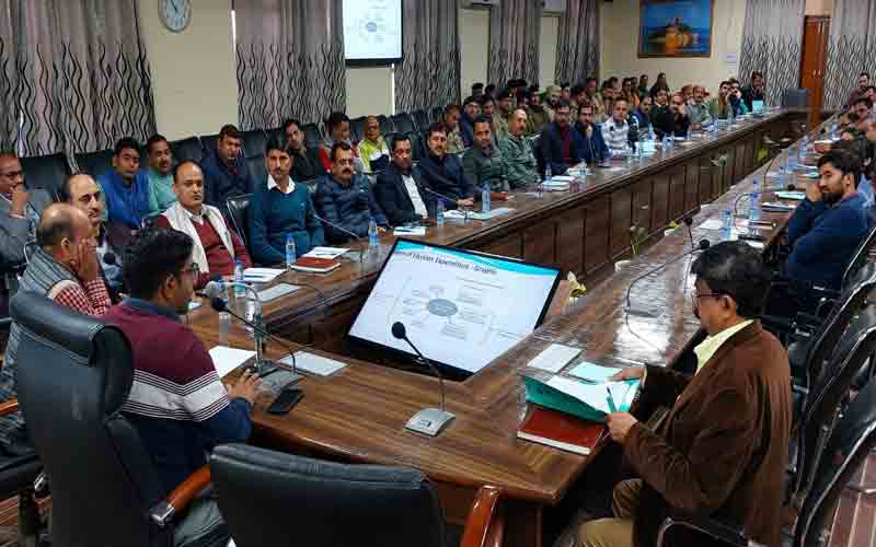 ऊना में चुनावी प्रक्रिया से संबंधित प्रशिक्षण कार्यशाला हुई आयोजित