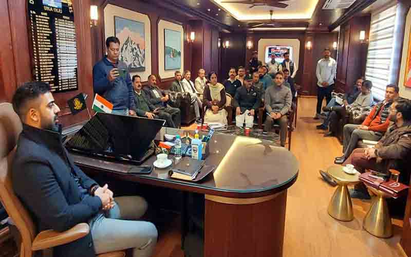 सरकार व जिला प्रशासन के सहयोग से सुदृढ़ किया जाएगा गगरेट विस का बुनियादी ढांचा- चैतन्य शर्मा