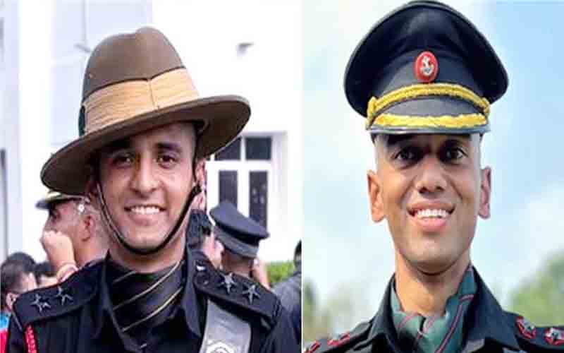 भारतीय सेना में लेफ्टिनेंट बने मंडी जिला के अभिनव शर्मा और निखिल ठाकुर