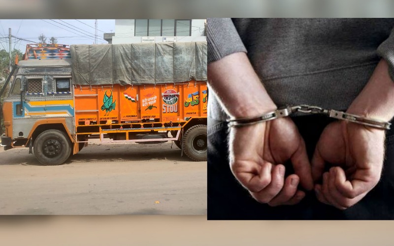 हादसे के बाद मौके से फरार हुआ ट्रक चालक गिरफ्तार, महिला की हो गई थी मौत