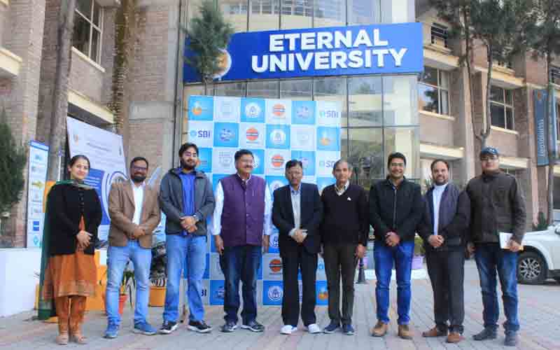 इटरनल यूनिवर्सिटी बडू साहिब में बौद्धिक सम्पत्ति अधिकार विषय पर कार्यशाला आयोजित
