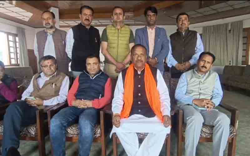 भाजपा ने दिया नारी को सम्मान, कांग्रेस ने दिया धोखा- सुखराम चौधरी